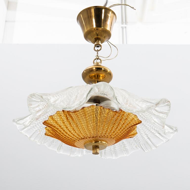 Ceiling lamp, Fåglavik, mid-20th century.