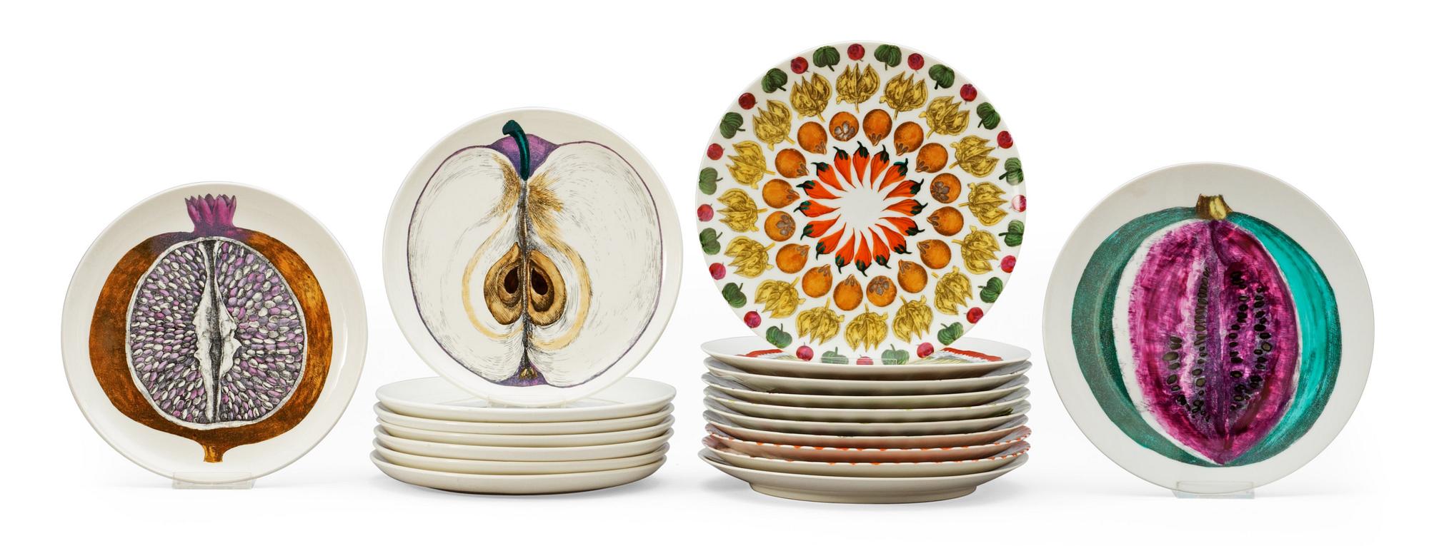 PIERO FORNASETTI, tallrikar, 19 st, Milano, Italien.