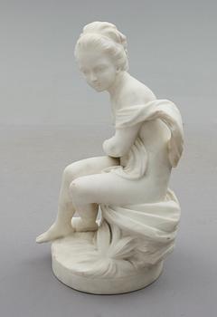 SKULPTUR, marmor, 1800-/1900-tal.