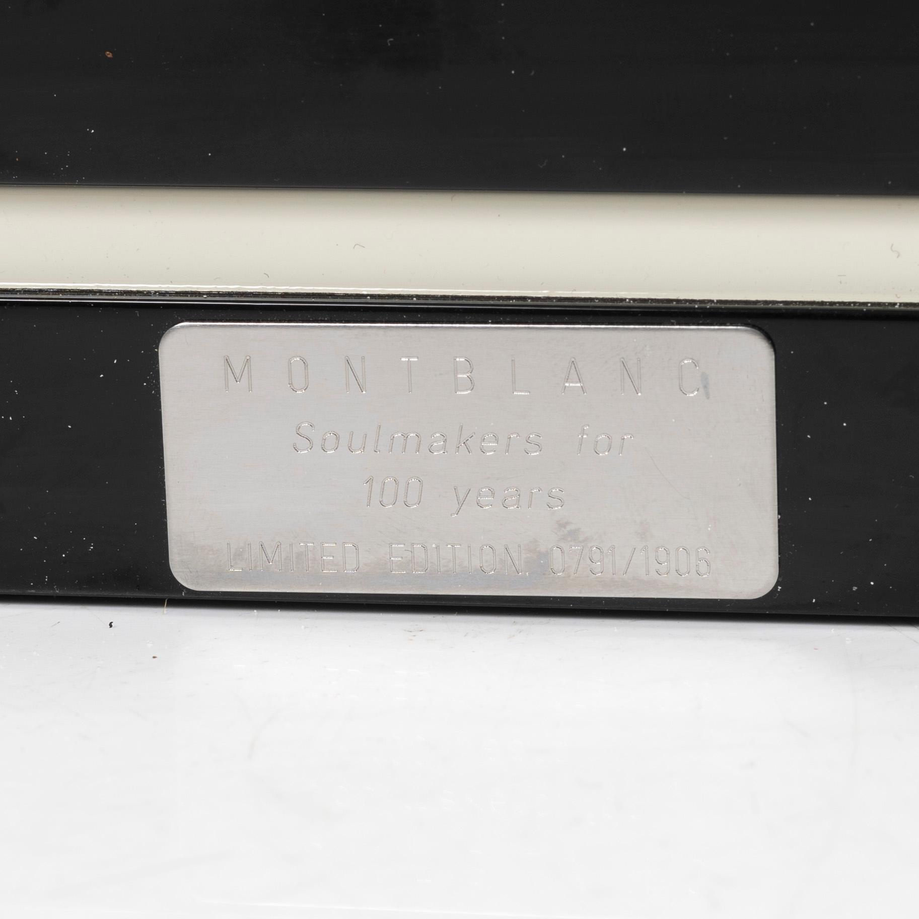 A Montblanc rollerball pen, limited edition 'Soulmakers for 100 years', 'Starwalker'.