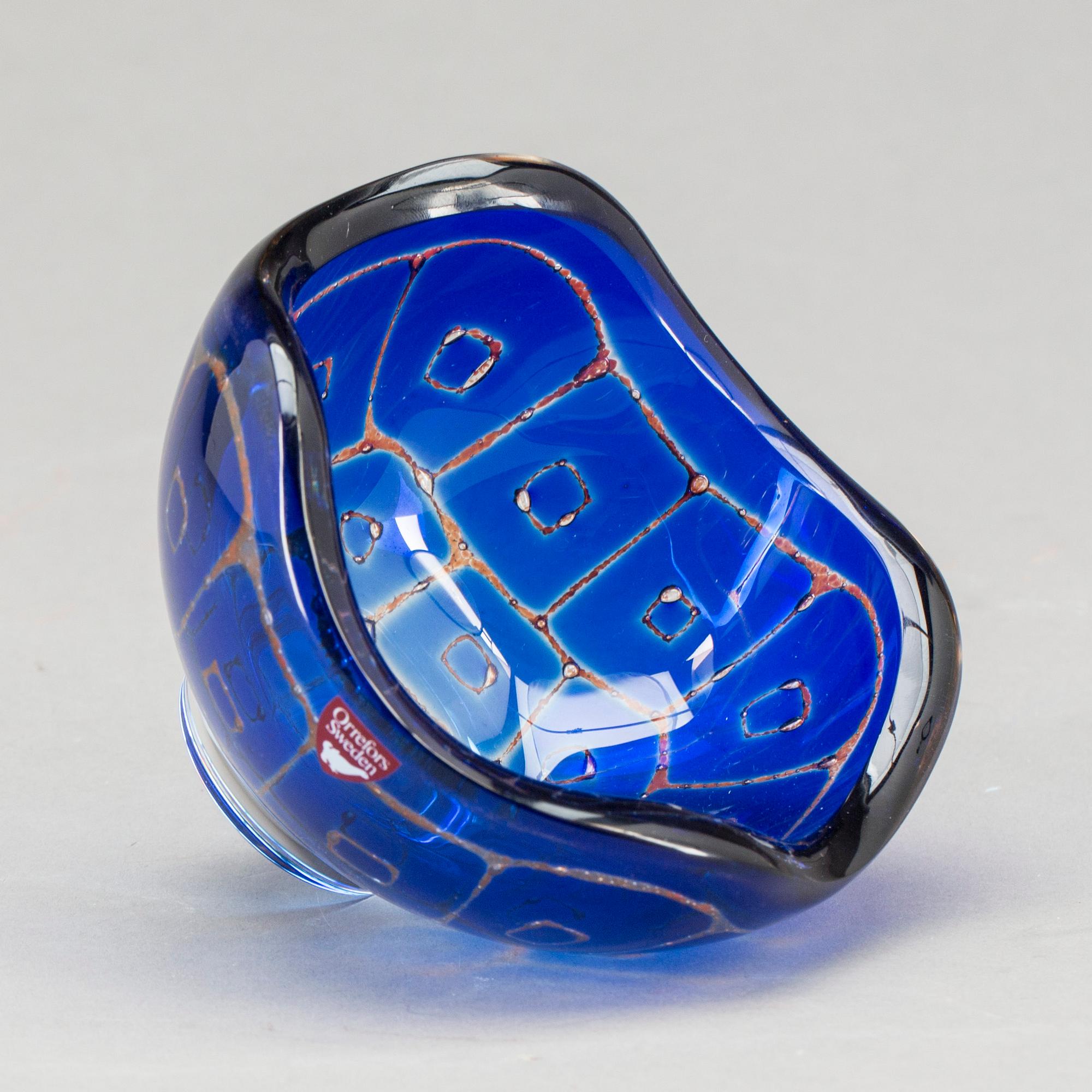 SKÅL, glas. "Ravenna" 7233, Sven Palmqvist, Orrefors.