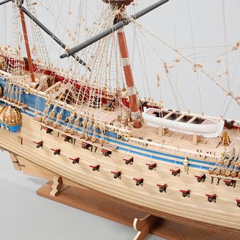 A model ship, "Vasa", second half of the 20th century.