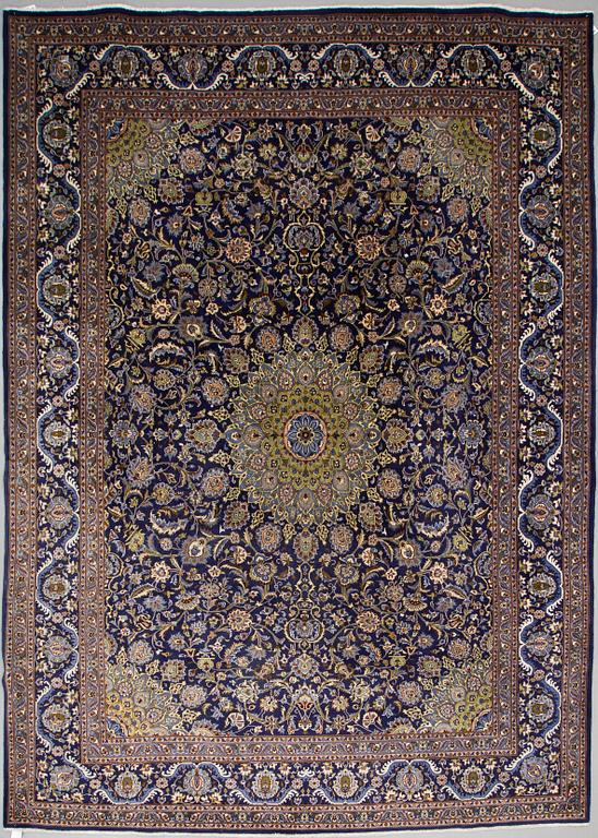 A CARPET, Kashmar, around 404 x 297 cm.