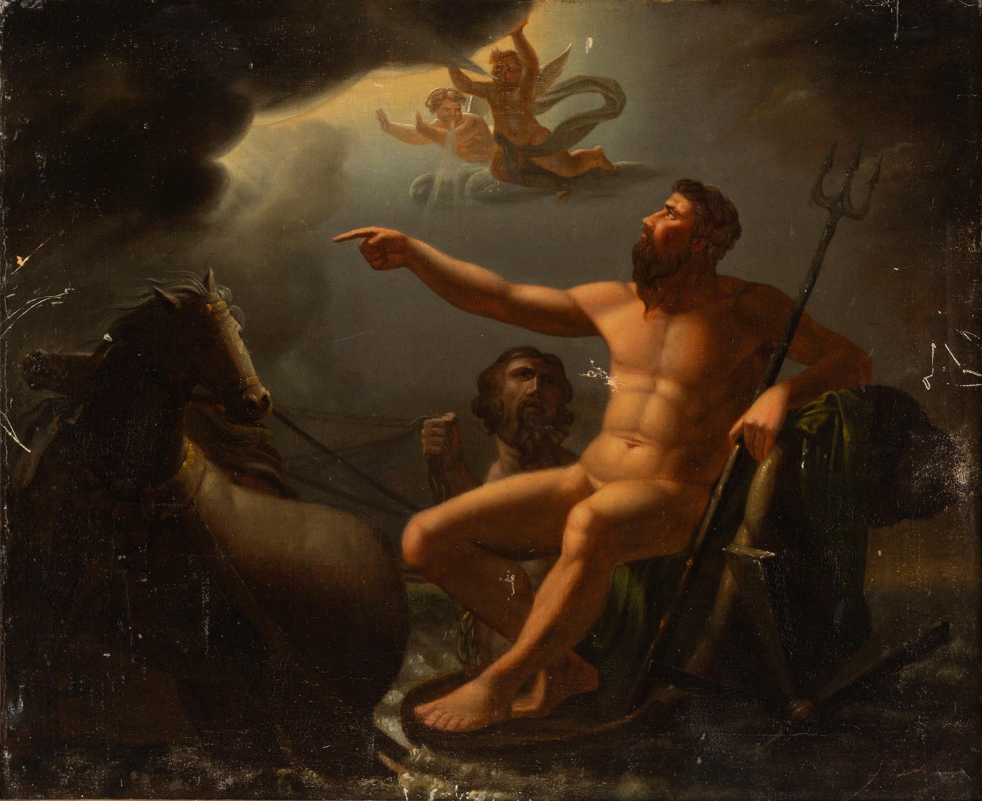 Carl Johan Sjöstrand, oil on canvas/panel.
