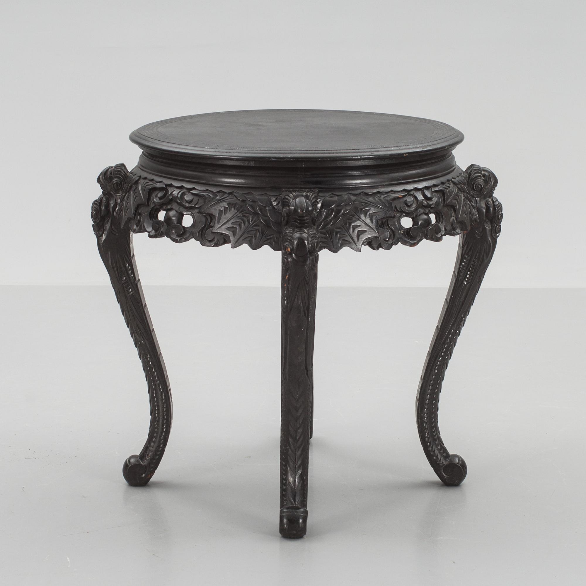 MÖBELGRUPP, 5 delar. Orientaliska, Japan. 1900-tal.