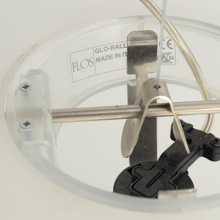 Jasper Morrison, ceiling lamps, a pair, "Glo-Ball S2", Flos, Italy.