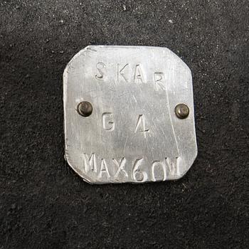 Floor lamp, mid-20th century.