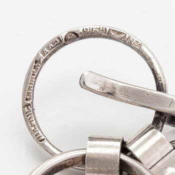 Kaija Aarikka, a silver bracelet, Finland, 1966.