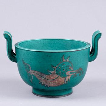 SKÅL, stengods, "Argenta", Wilhelm Kåge, 1930/40-tal.