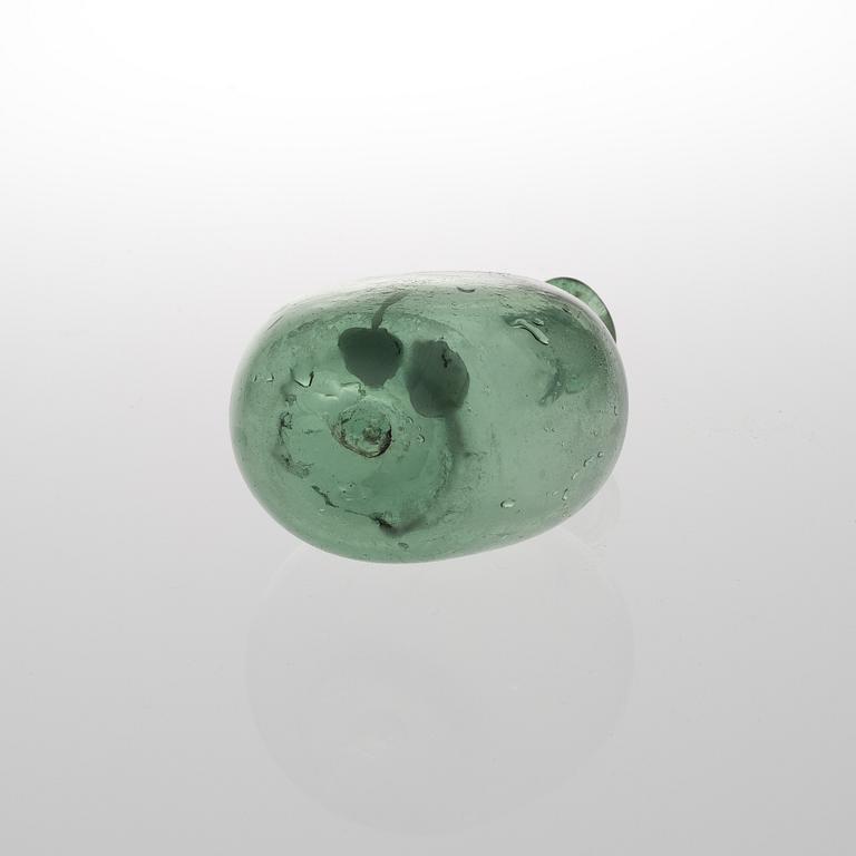 GLASFLASKA, Finland 1800-tal.