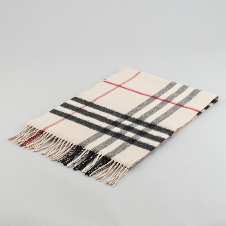Burberry, a cashmere scarf.