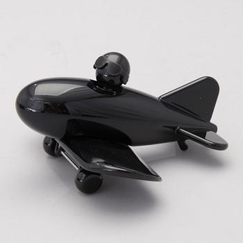 The airliner 'Jetliner Black' by Ulf Hansen for Playsam, Sweden.