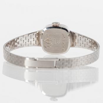 ARMBANDSUR, dam, Leijona, 14K vitguld. Vikt tot. 25 g.