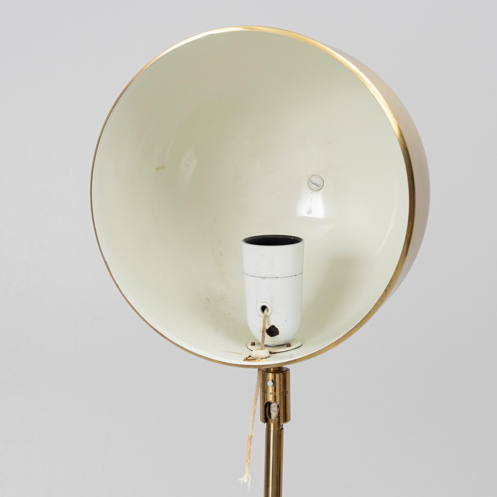 Eje Ahlgren, golvlampa, modell G-075, Bergboms, 1960-70-tal.