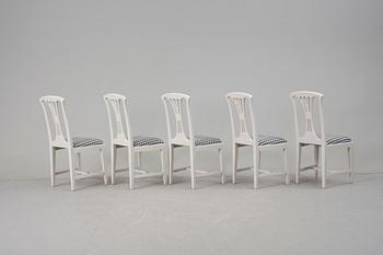 STOLAR, 10 st, gustaviansk stil, "Fresta", ur IKEAs 1700-tals serie.