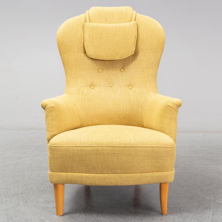A Carl Malmsten ' farmor' chair.