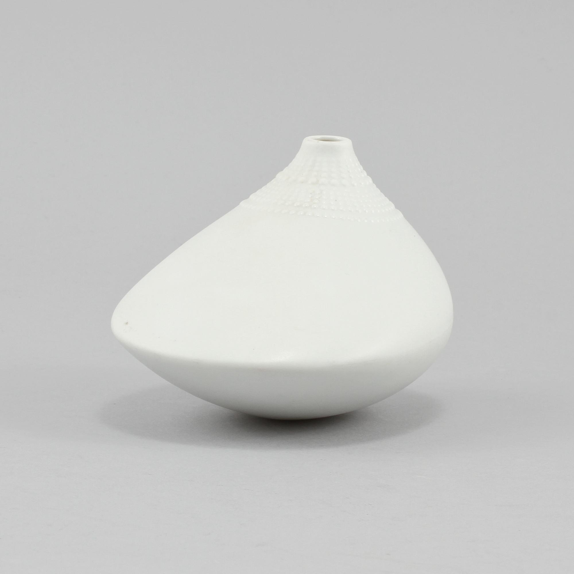 VAS, benporslin, "Pollo", Tapio Wirkkala, Rosenthal, 1970-tal.