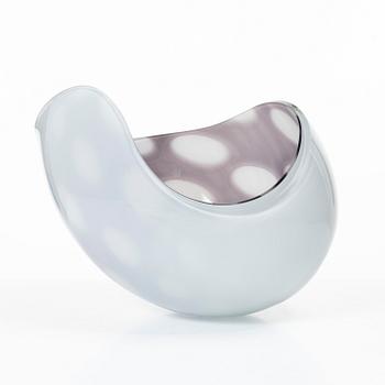 Lena Bergström, a unique glass vase, "Planets", Orrefors, 2005.