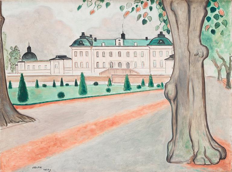 Einar Jolin, Drottningholms slott.