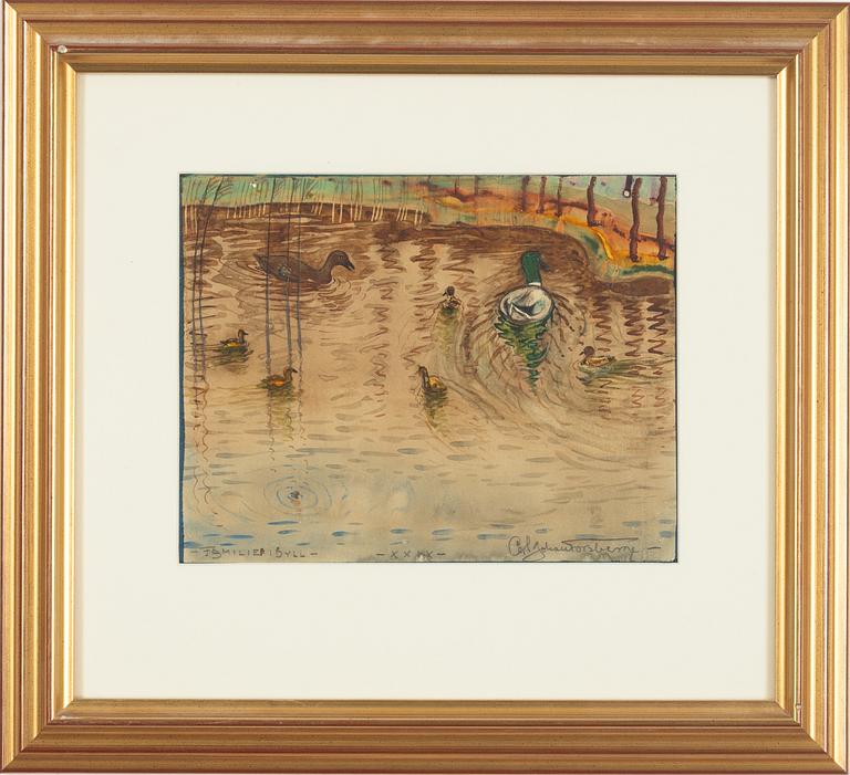 Carl Johan Forsberg, "Familieidyll".