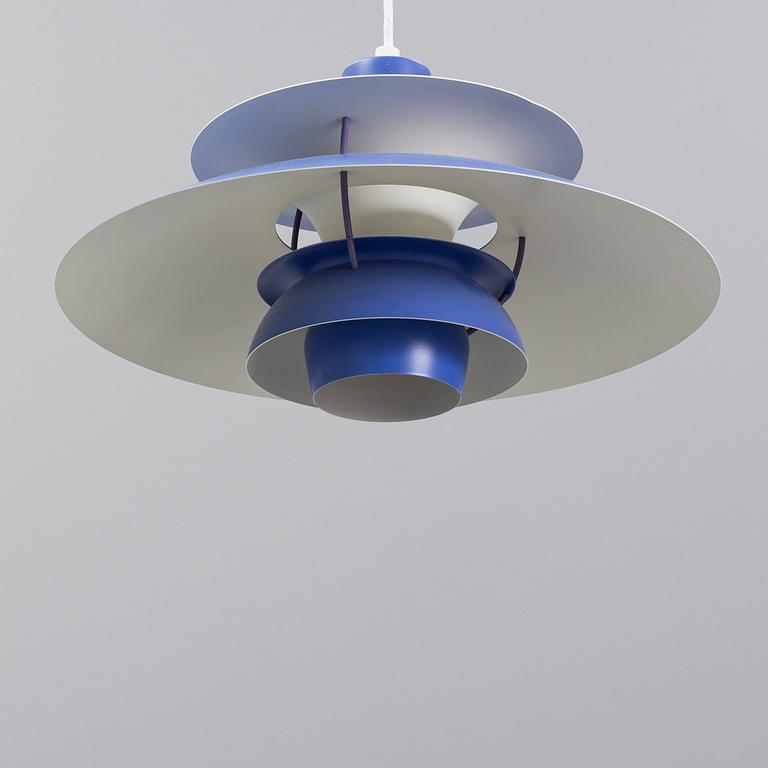 POUL HENNINGSEN, taklampa, "PH- 5", Louis Poulsen, Danmark, 1900-talets andra hälft.