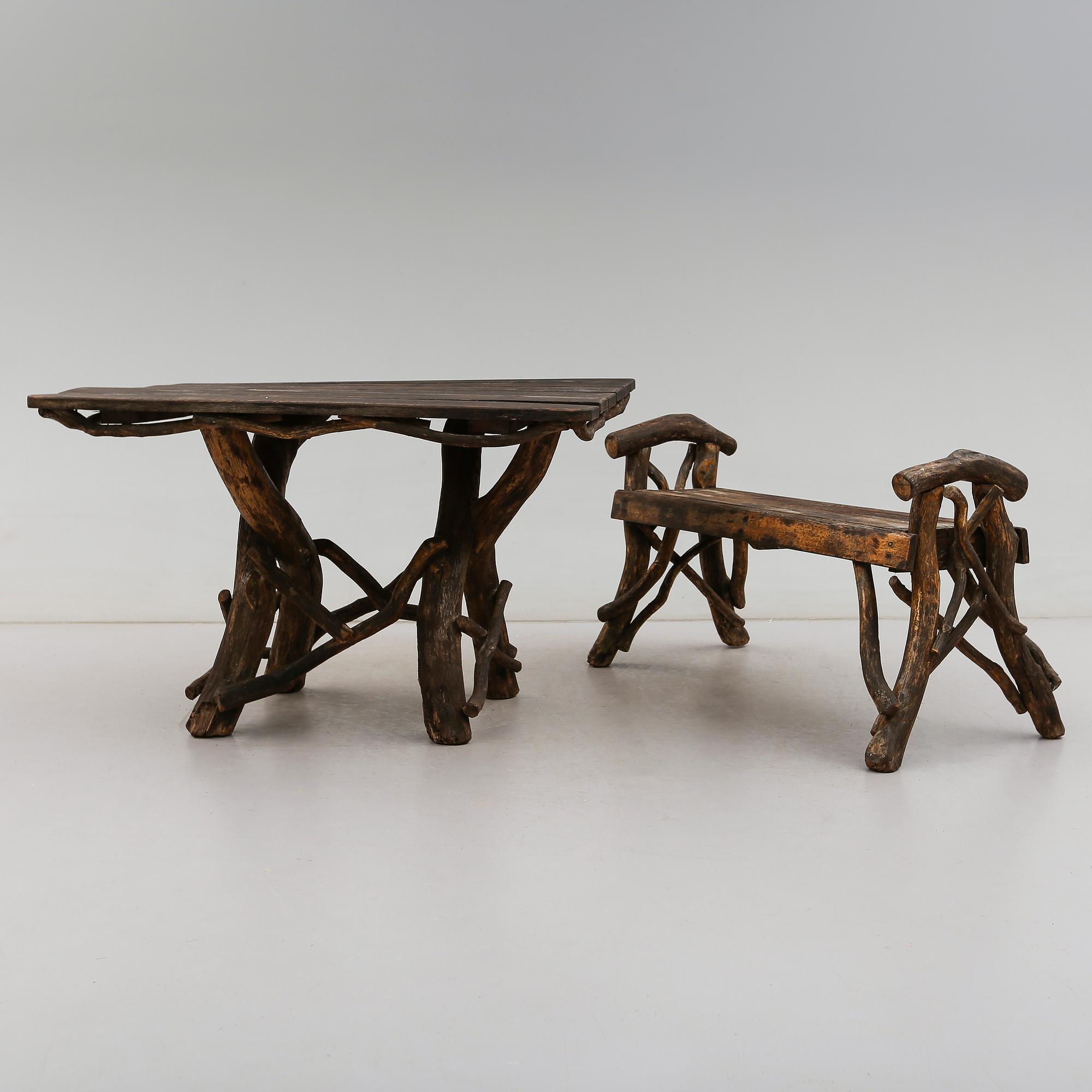 BORD OCH BÄNK, 1900-tal.