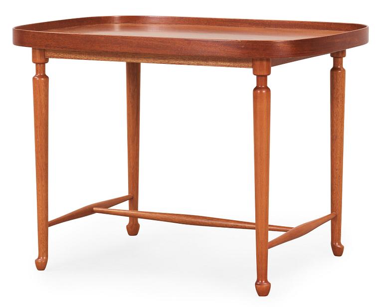 A Josef Frank mahogany table, Svenskt Tenn, model 961.