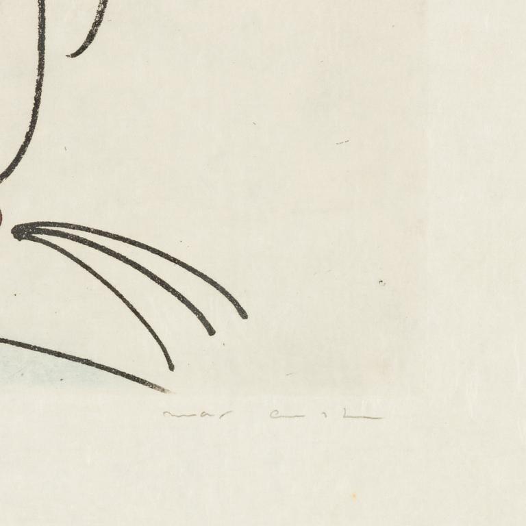 Max Ernst, Untitled, from "Oiseaux en Péril".