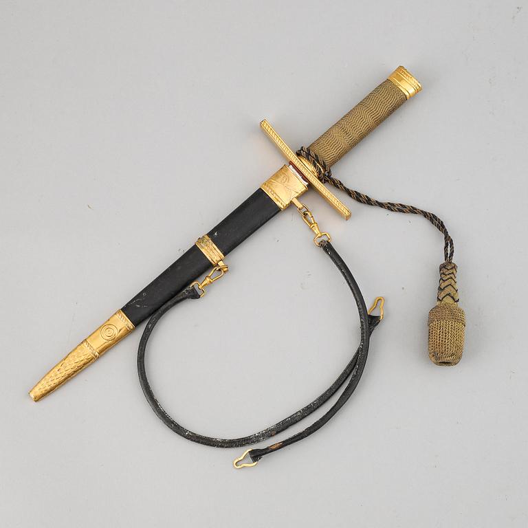 A Swedish Airforce officer's dagger 1952 pattern.