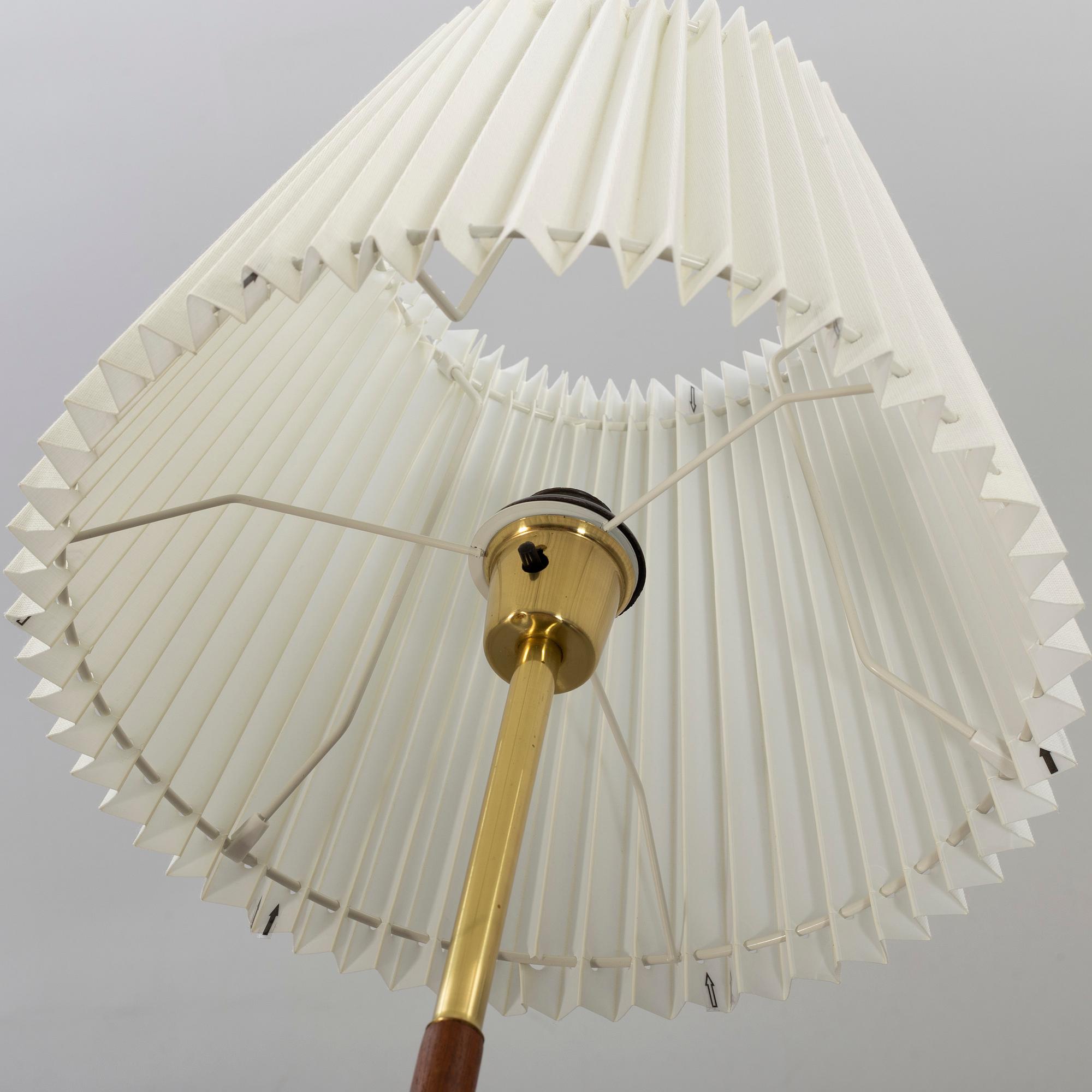 A pair of floor lamps, MAE, Möller Armatur Eskilstuna, 1950-tal.