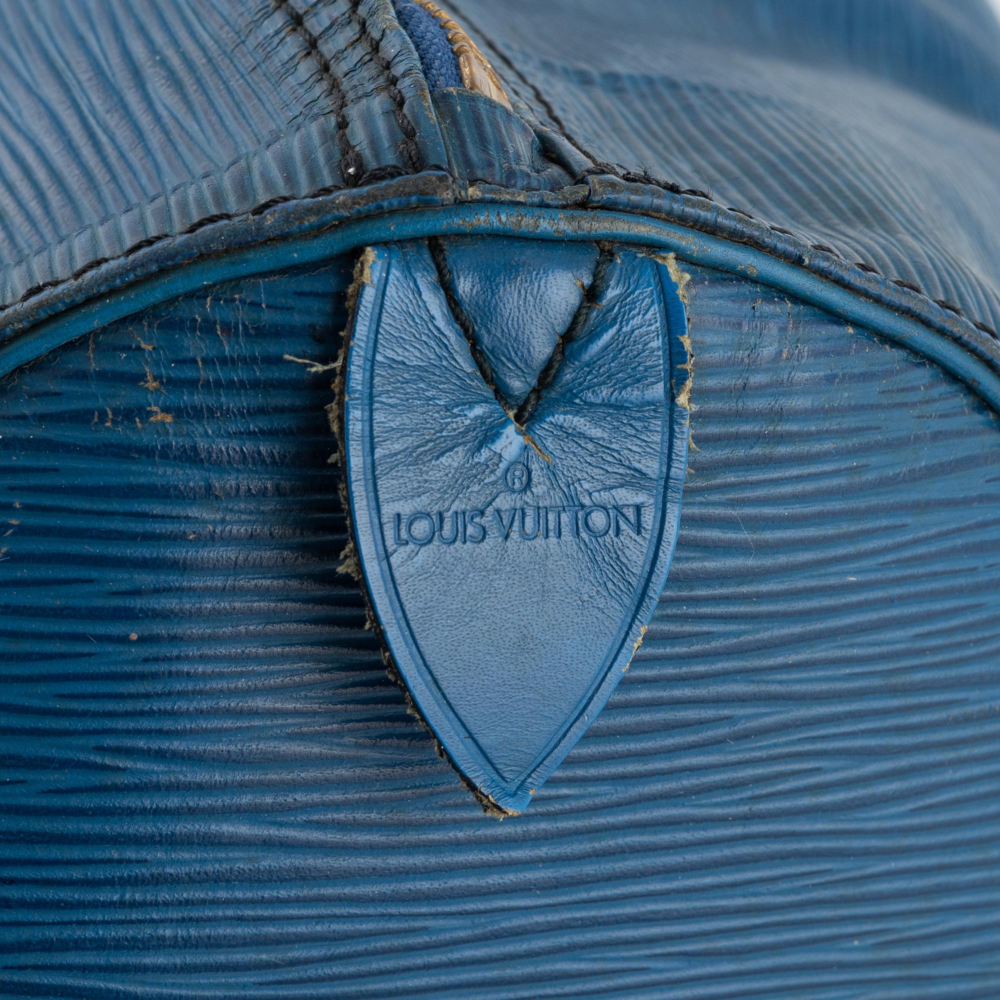 Louis Vuitton, weekendbag 'Keepall 60 Epi'.