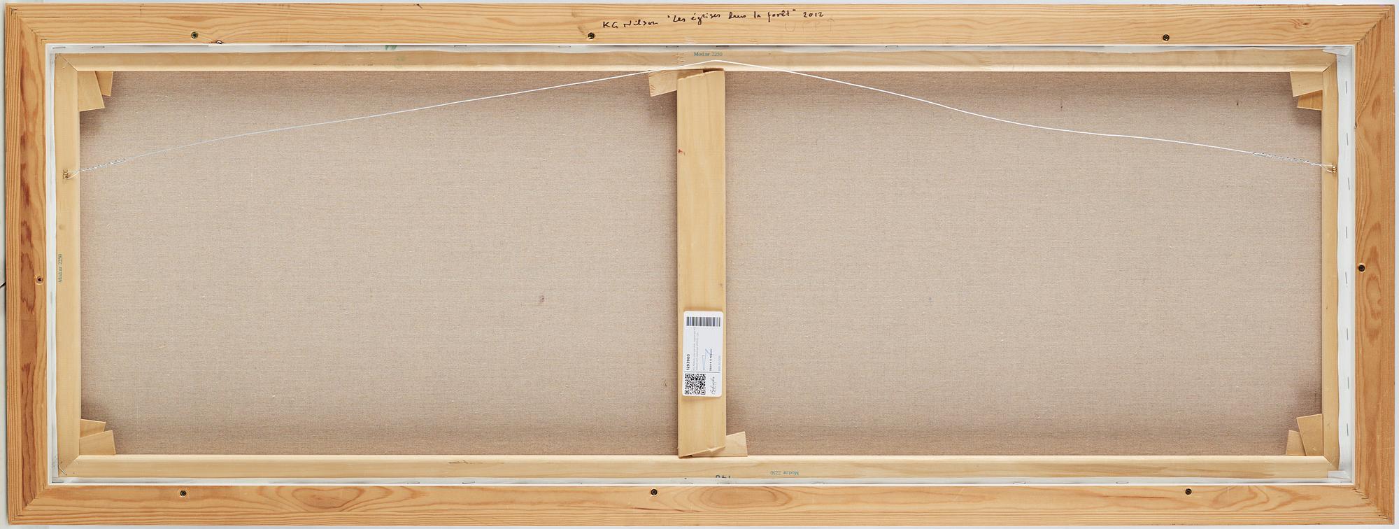 KG Nilson, oil on canvcas, signed KG Nilson adn dated 2011-12.