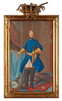 905. David von Krafft After, "King Charles XII" (1682-1718).