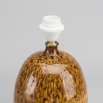 GUNNAR ANDERSSON, bordslampa signerad.