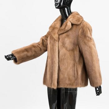 A Vintage Dutch Mink Fur Jacket.
