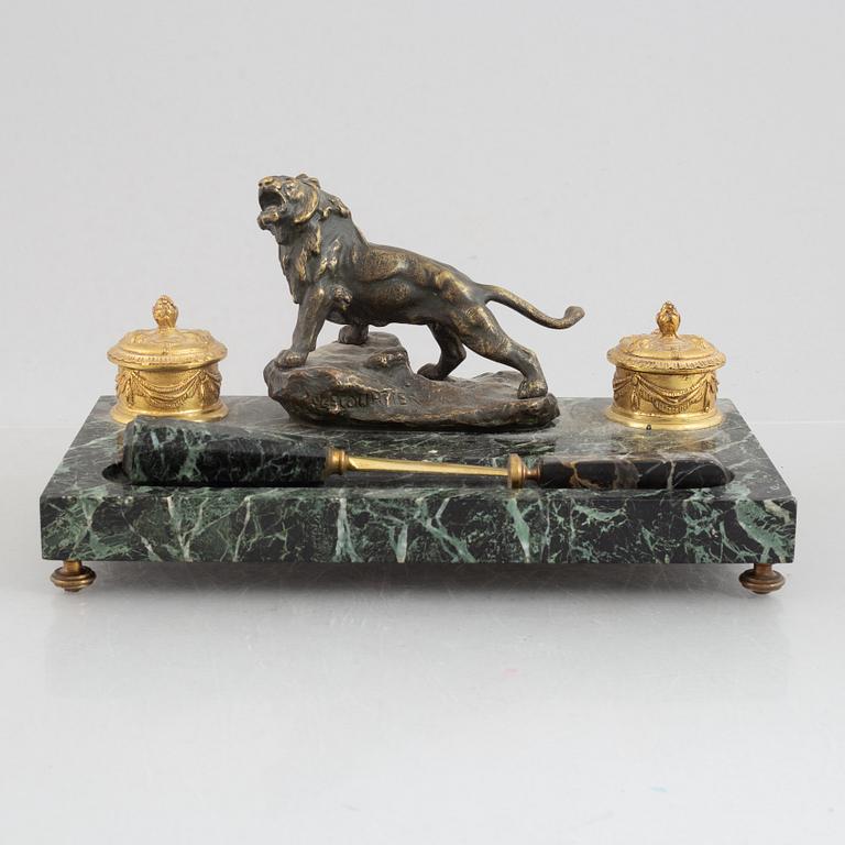 A desk set, circa 1900.