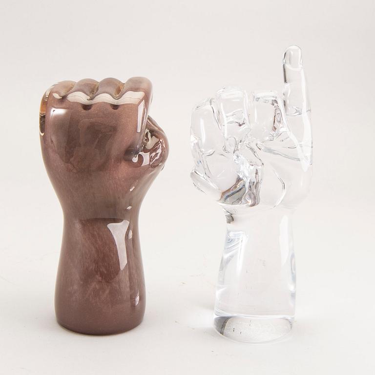 Elna Melusine Jolom, skulpturer två  signerade unik.