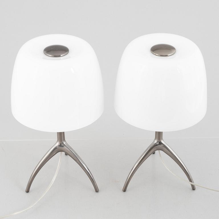Rodolfo Dordoni, a pair of "Lumiere Grande", Foscarini, Italy.