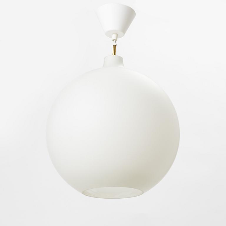 Vilhelm Wohlert, taklampa, "Satellit" för Louis Poulsen, Danmark. 1900-talets slut.