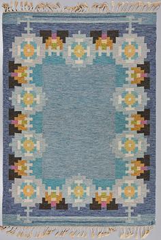 MATTA, rölakan, Ingegerd Silow, 230x169 cm, monogramsignerad, 1900-talets andra hälft.