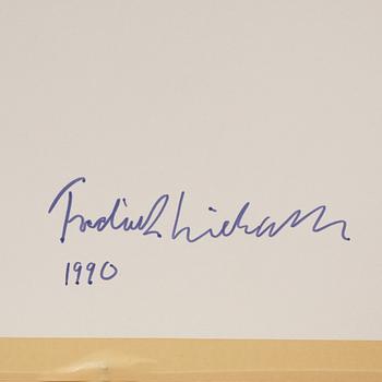 Frederik Lieberath, photography, signed and dated 1990 verso.