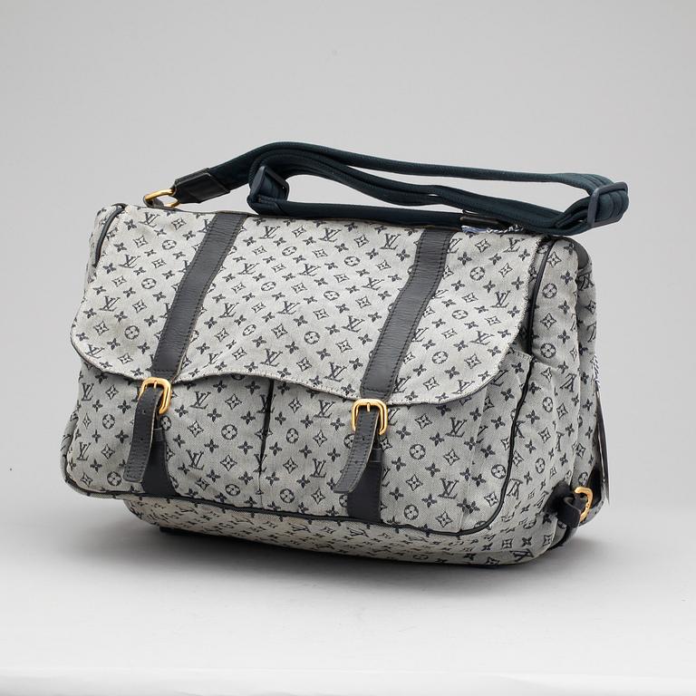 VÄSKA, skötväska, Louis Vuitton, "Mini Lin Sac a Langer".