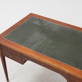 A late Gustavian mahognay writing desk, mid20th century.