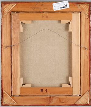 EMIL HELLBOM, olja på duk, sign.