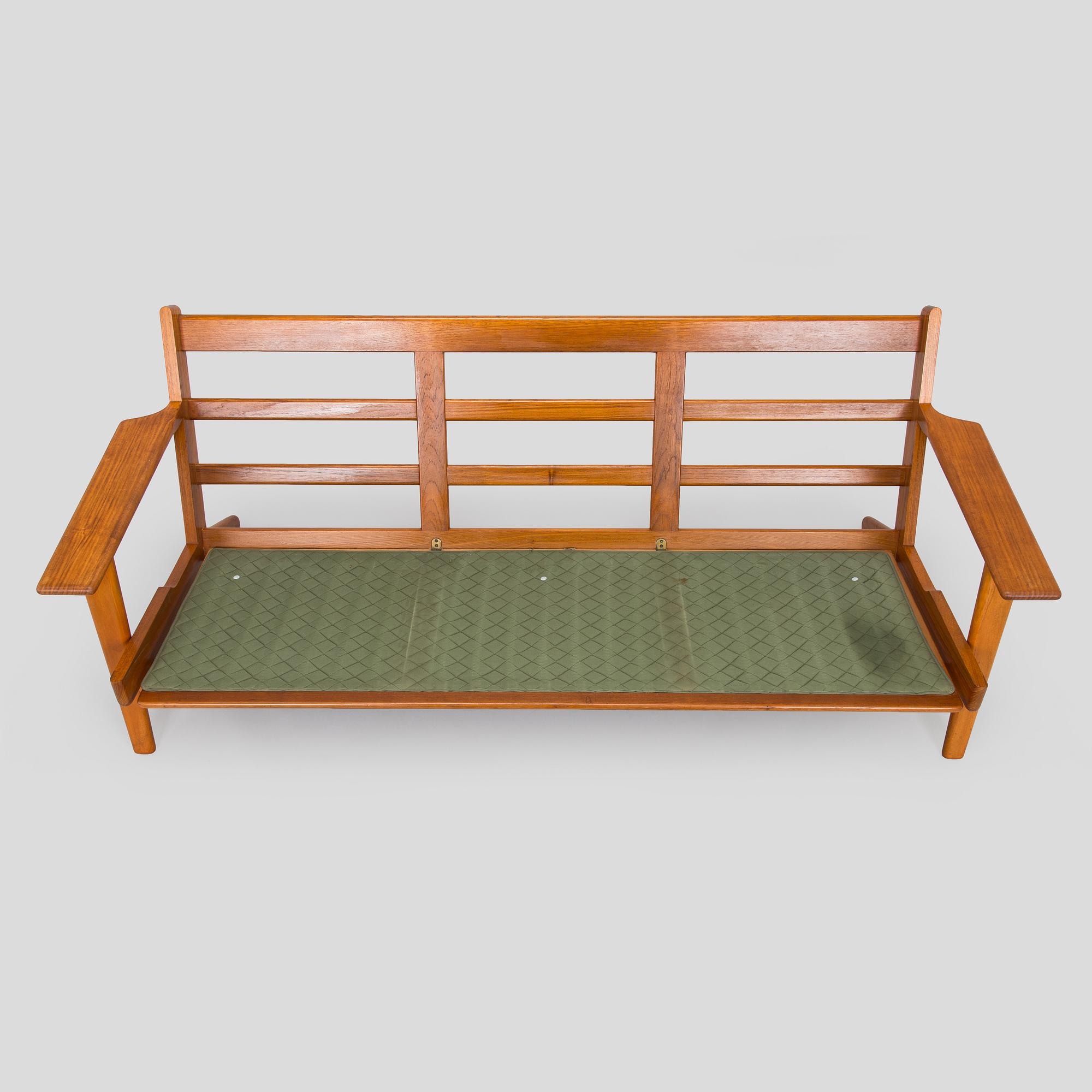 Hans J. Wegner, a 'GE 290' sofa for Getama, Gested, Denmark.