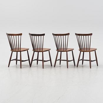Stolar, 4 st, Nesto, 
Nässjö Stolfabrik AB, 1950/60-tal.
