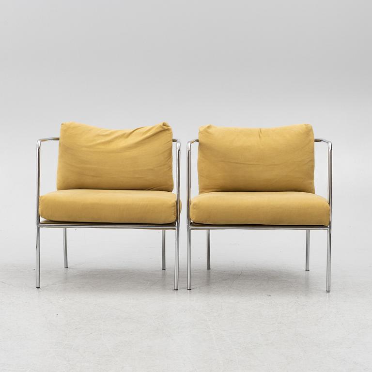 Piero Lissoni, fåtöljer, ett par, "Café", Living Divani, Italien.