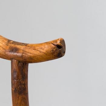 Two hardwood chairs. China. Qing dynasty. 19th century.