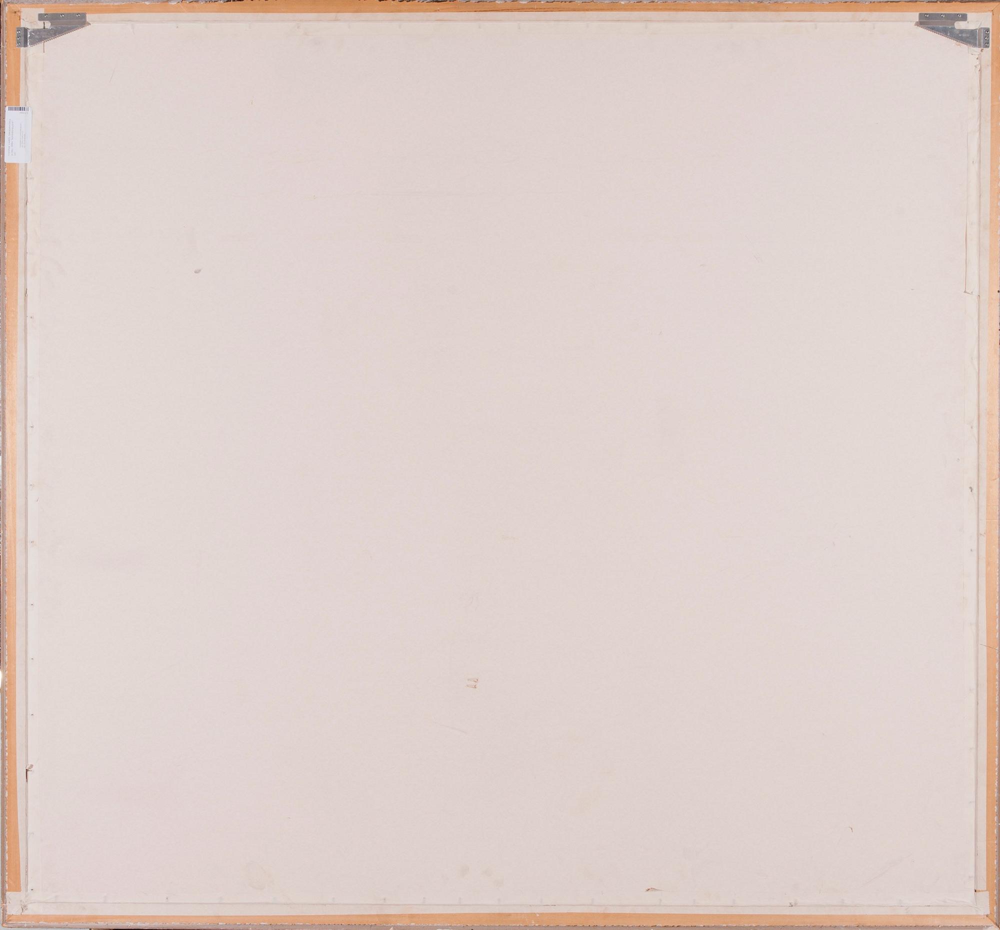 HANNA VARIS, gouache, slagmetall, signerad och daterad 1994.