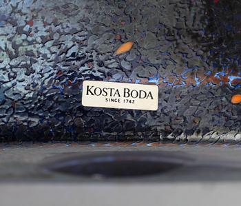 FLASKA, glas, Bertil Vallien, Kosta Boda.